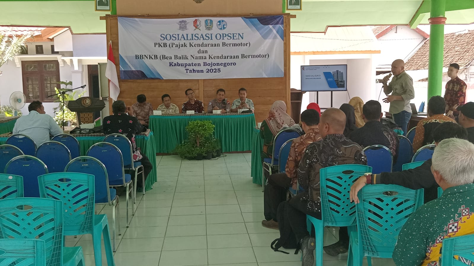 Sosialisasi Opsen Series 1 Berakhir di Pendopo Kecamatan Kalitidu