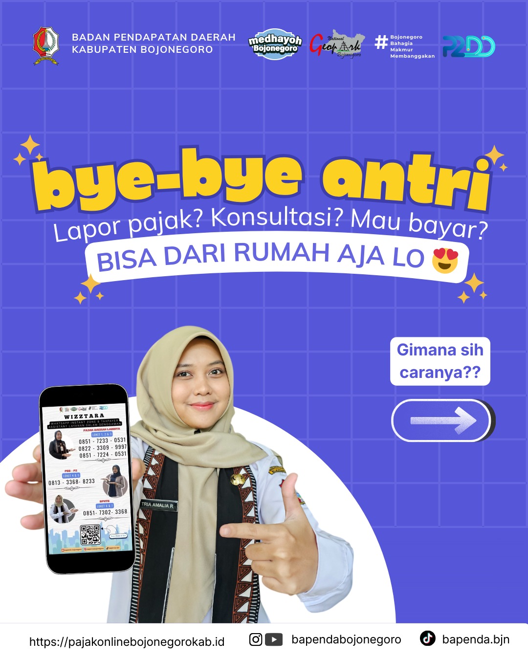 Layanan Pajak Daerah Kini Bisa Diakses Melalui WhatsApp