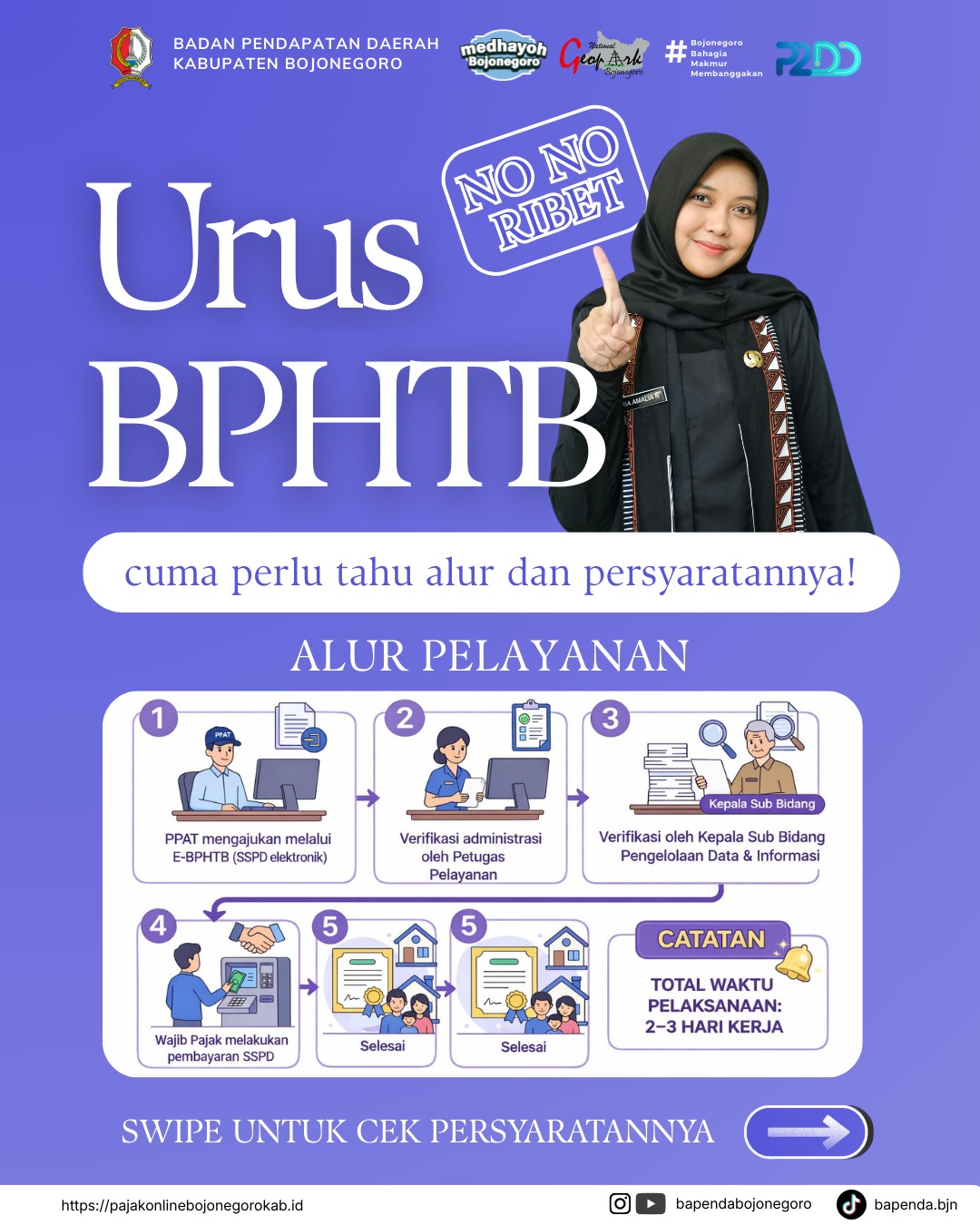 Layanan Pengurusan BPHTB di Bapenda Bojonegoro