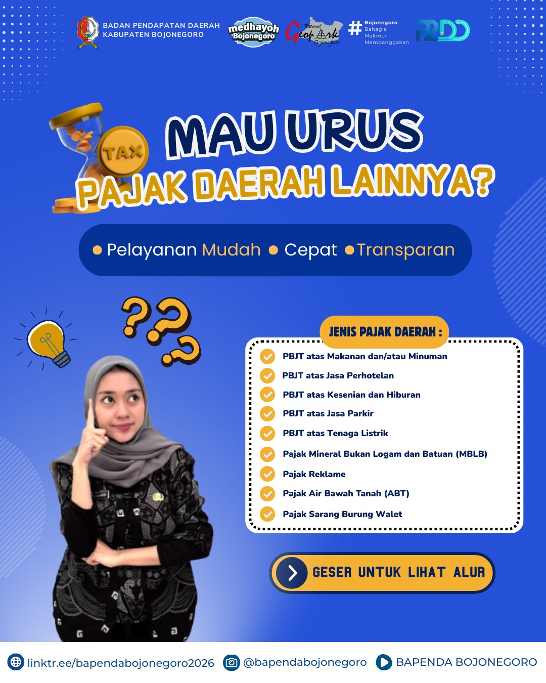 Alur Pelayanan dan Pendaftaran Pajak Daerah Lainnya